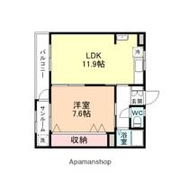 物件の間取り画像