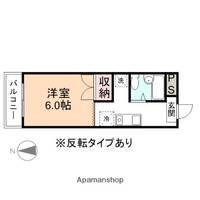 H・Kマンションビル206の間取り