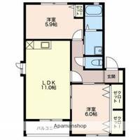 物件の間取り画像