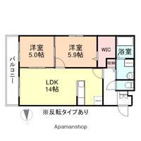 物件の間取り画像