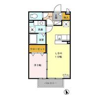 ミューズ21 Aの間取り