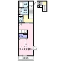 ウエスト・モンターニュBの間取り