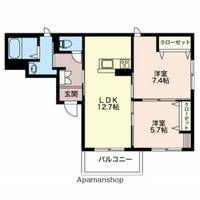 サンタプレイスMの間取り