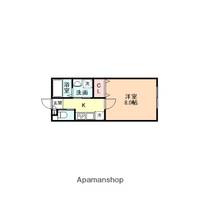 富山県富山市寺町の賃貸アパートの間取り