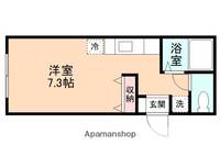 シャトレ五福101の間取り