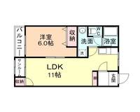 WEST HILLS Ⅱの間取り