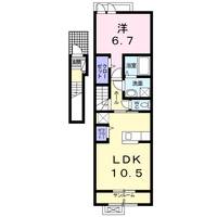 シエル ブルーの間取り