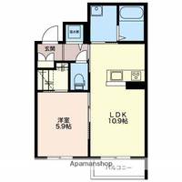 ソサイティー米田の間取り