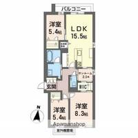 物件の間取り画像