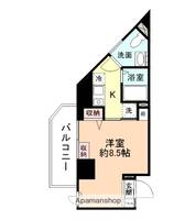 カレッジコート富山大学正門前407の間取り