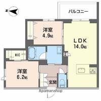 物件の間取り画像