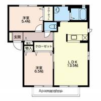 メゾンバリュージュA棟の間取り