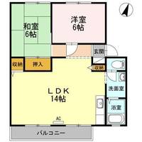 サンビレッジ 5の間取り