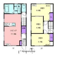 物件の間取り画像