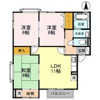 セジュール舞の間取り