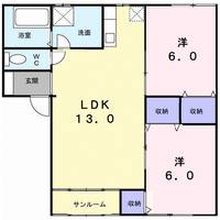 物件の間取り画像