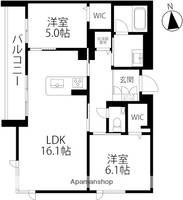 物件の間取り画像