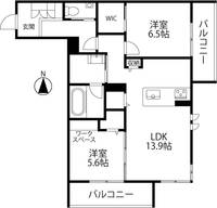 物件の間取り画像