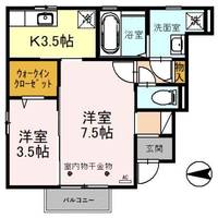 モダンコート絢の間取り