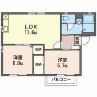 物件の間取り画像
