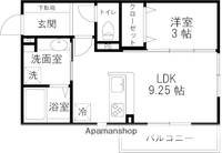 ロクス・イルレガーメ105の間取り