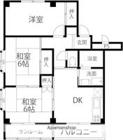 物件の間取り画像