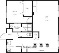 物件の間取り画像