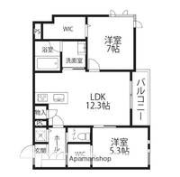 LA CLARTE301の間取り