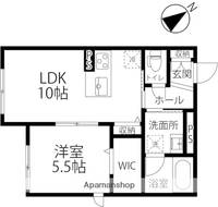 バレンティア金沢101の間取り