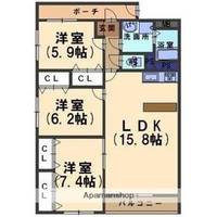 物件の間取り画像