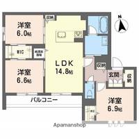物件の間取り画像
