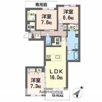 物件の間取り画像