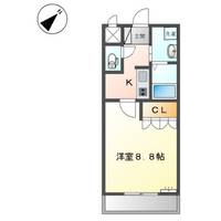 フレグランス201の間取り