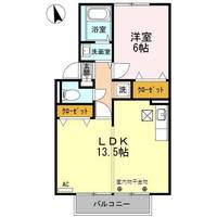 プレジールマーチ Aの間取り