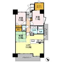 プレミスト金沢駅西口Ⅱ 504の間取り