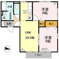 ボヌール バンブーの間取り