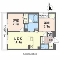 物件の間取り画像