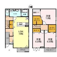 ブライトリー富樫IIの間取り