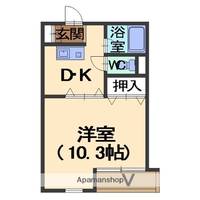 ドリームハウス城南106の間取り