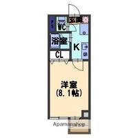 サンハイム涌波407の間取り