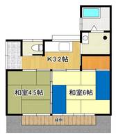 山梨県甲府市天神町(一戸建)の賃貸物件戸建ての間取り