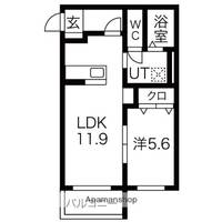 物件の間取り画像