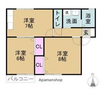物件の間取り画像