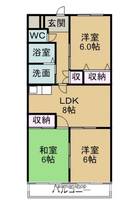 物件の間取り画像