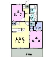 物件の間取り画像