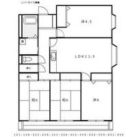物件の間取り画像