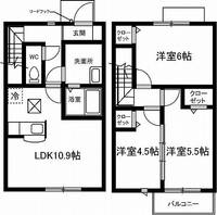 物件の間取り画像
