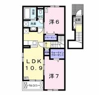 くおっ館 Bの間取り