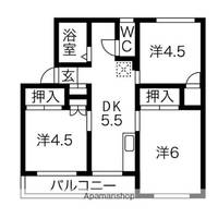 物件の間取り画像