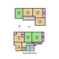 岐阜県養老郡養老町船附(一戸建)の賃貸物件戸建ての間取り
